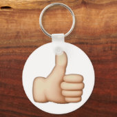 Thumbs Up - Emoji Schlüsselanhänger (Vorderseite)