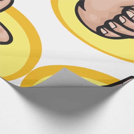 Thumbs Up Gesture Geschenkpapier (Ecke)
