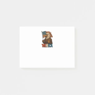 Thumbs Up Merica Eagle Funny und Patriotic Post-it Klebezettel