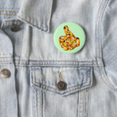 Thumbs up of fruits and vegetables button (Beispiel)