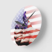 Thumbs up! runde wanduhr (Winkel)