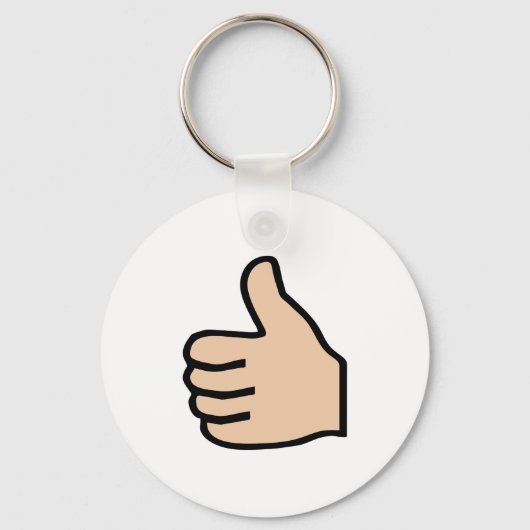 thumbs up schlüsselanhänger (Vorderseite)