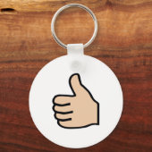 thumbs up schlüsselanhänger (Vorderseite)