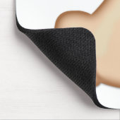 Thumbs Up Sign Emoji Mousepad (Ecke)