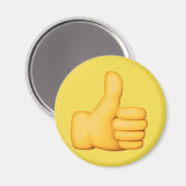 Thumbs up Sign Magnet (Vorderseite/Rückseite)