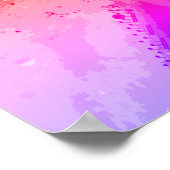 Thumbs Up to Music (Farbige Version) Poster (Ecke)