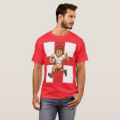 Thumbs-Up Try Run Cheerful Rugby Hero T-Shirt (Vorne ganz)