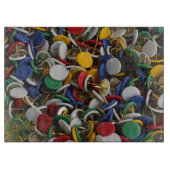 Thumbtacks Schneidebrett (Vorderseite)