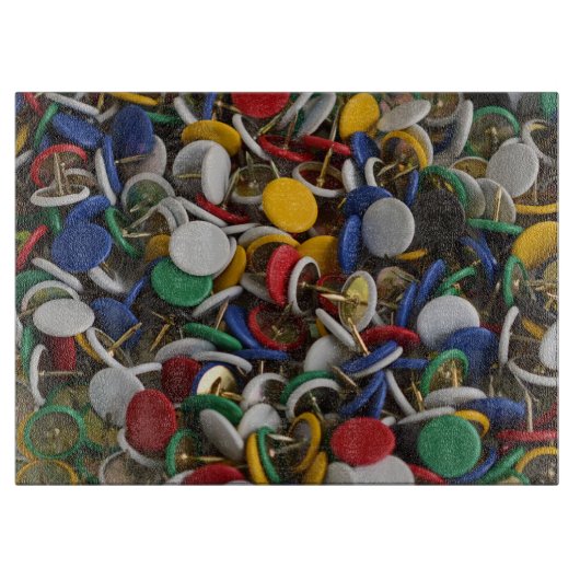 Thumbtacks Schneidebrett (Vorderseite)