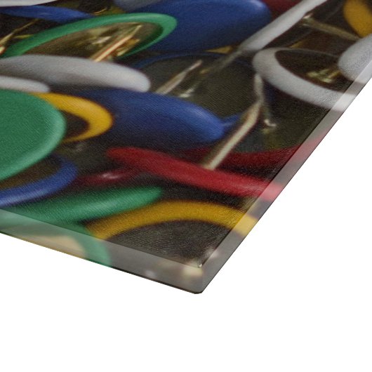 Thumbtacks Schneidebrett (Ecke)