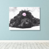 Thumper Portrait Leinwanddruck (Insitu (Holzboden))