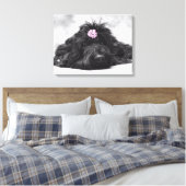 Thumper Portrait Leinwanddruck (Insitu (Schlafzimmer))