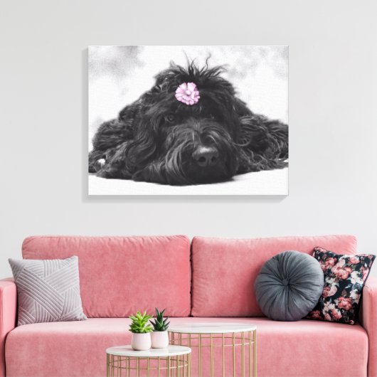 Thumper Portrait Leinwanddruck (Insitu (Wohnzimmer))