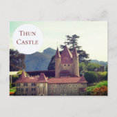 Thun Castle - Schweiz Postkarte (Vorderseite)