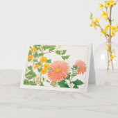 Thunbergia, China Ostern von Tanigami Konan Karte (Gelbe Blume)