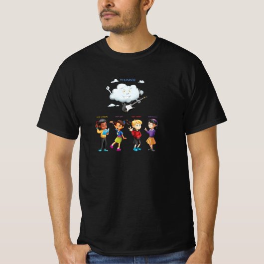 Thunder and Friends Shirt (Vorderseite)