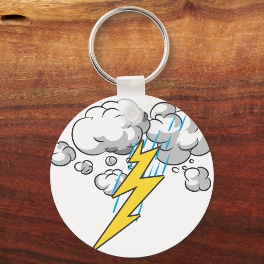 Thunder And Lightning Schlüsselanhänger (Vorderseite)
