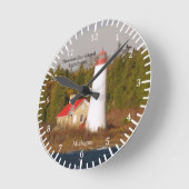 Thunder Bay Island Lighthouse Uhr (Winkel)