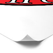 Thunder Bay Polnischer Adler Poster (Ecke)