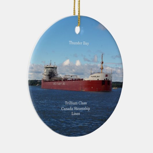 Thunder Bay-Verzierung Keramik Ornament (Rechts)