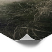 Thunder Bison Storm Prairie Poster (Ecke)