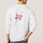 Thunder Blade Warrior Tee – Lightning Slayer Style (Rückseite)