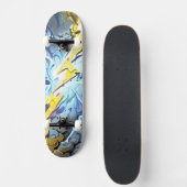 Thunder Bolts Skateboard (Vorne)