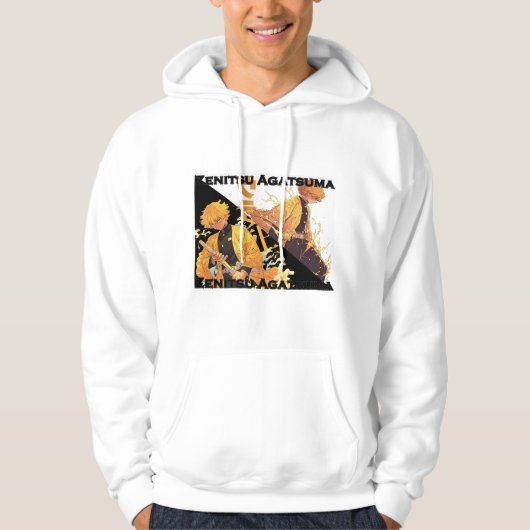 “Thunder Breathing Shadow – Zenitsu Tee” Hoodie (Vorderseite)