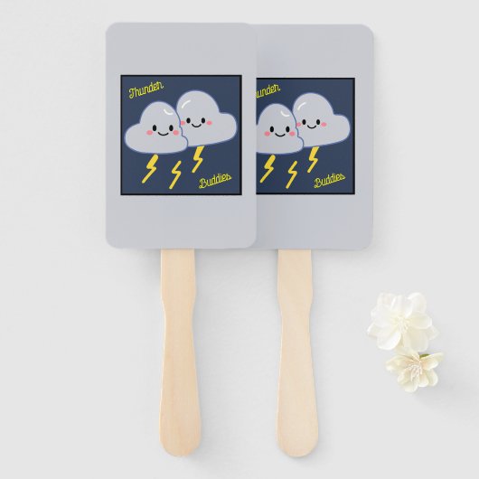 Thunder Buddies Fächer (Vorne und Hinten)