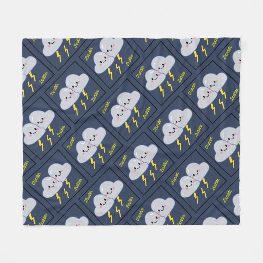 Thunder Buddies Fleecedecke (Vorderseite (Horizontal))