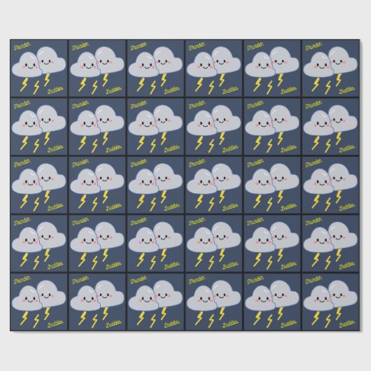 Thunder Buddies Geschenkpapier (Flach)