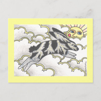 Thunder Bunny Postkarte