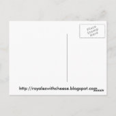 Thunder Chickens Postcard Postkarte (Rückseite)