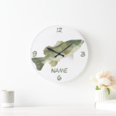 Thunder_Cove fischen Große Wanduhr (Zuhause)