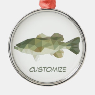 Thunder_Cove fischen Ornament Aus Metall