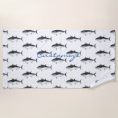 Thunder_Cove-Thunfisch Strandtuch (Vorderseite)