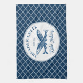 Thunder Creek | Seefischerei Geschirrtuch (Vertikal)