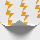 Thunder Energy Yellow Print Geschenkpapier (Ecke)