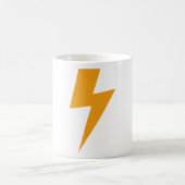 Thunder Energy Yellow Print Kaffeetasse (Mittel)
