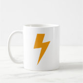 Thunder Energy Yellow Print Kaffeetasse (Links)