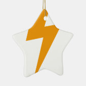 Thunder Energy Yellow Print Keramikornament (Rechts)