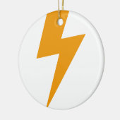 Thunder Energy Yellow Print Keramikornament (Links)