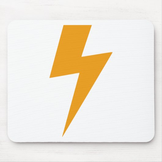 Thunder Energy Yellow Print Mousepad (Vorne)
