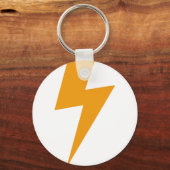 Thunder Energy Yellow Print Schlüsselanhänger (Vorderseite)