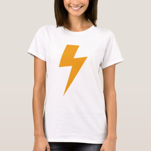 Thunder Energy Yellow Print T-Shirt (Vorderseite)