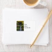 Thunder Falls Painterly Address Label Adressaufkleber (Insitu)