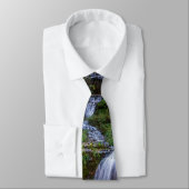 Thunder Falls Painterly Neck Tie Krawatte (Gebunden)