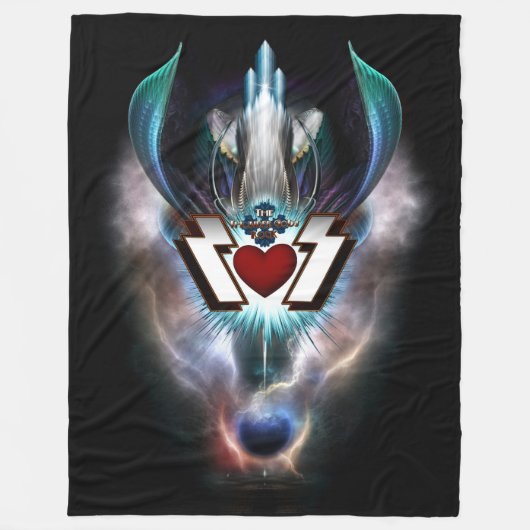 Thunder Gods Rock Fleece Blanket (Vorderseite)