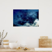 Thunder Lightning Storm Print Poster (Küche)