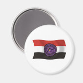 Thunder Mountain Lenape Nation Flag Magnet (Vorderseite/Rückseite)